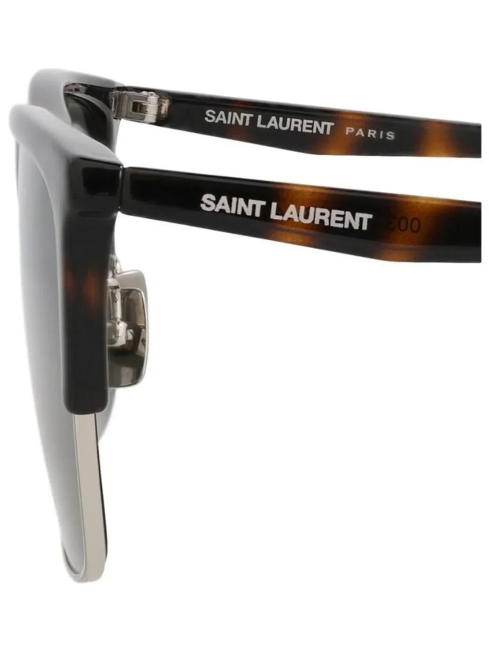 New Saint Laurent Mens Square/Rectangle Havana Havana Grey Fashion Designer Sung